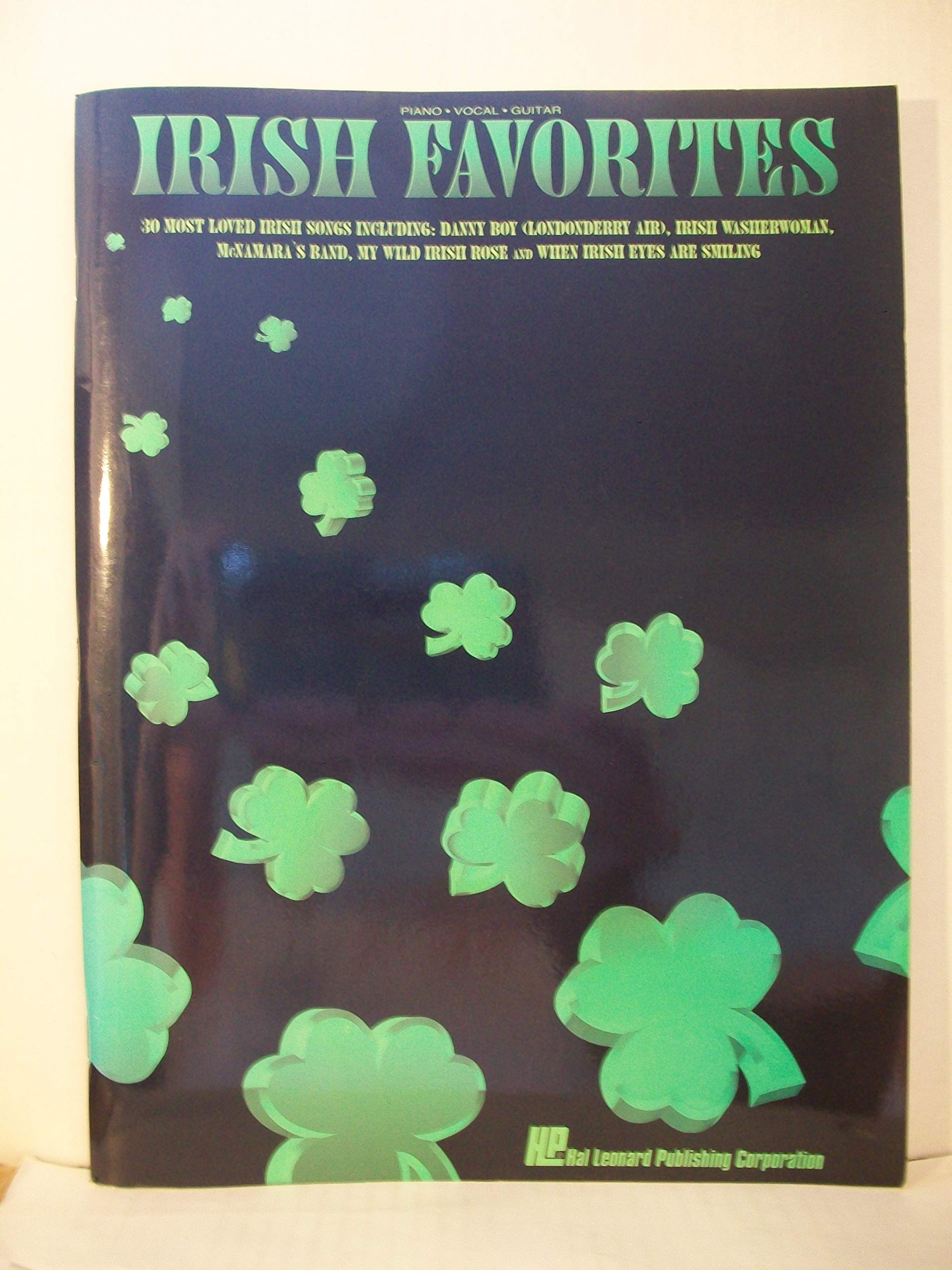 Irish Favorites Piano, Vocal and Guitar Chords,Used