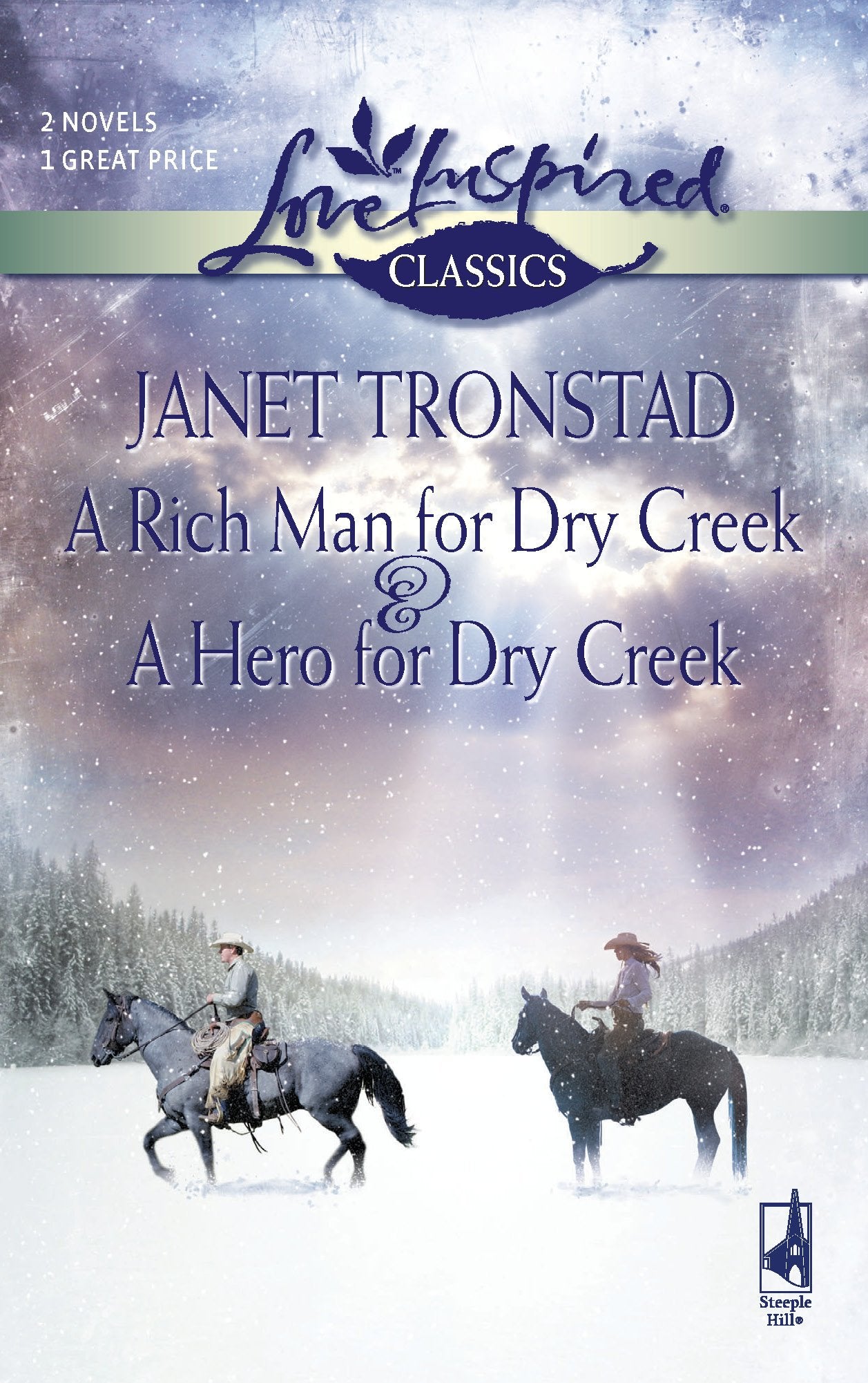 A Rich Man for Dry Creek / A Hero for Dry Creek (Love Inspired Classics),Used