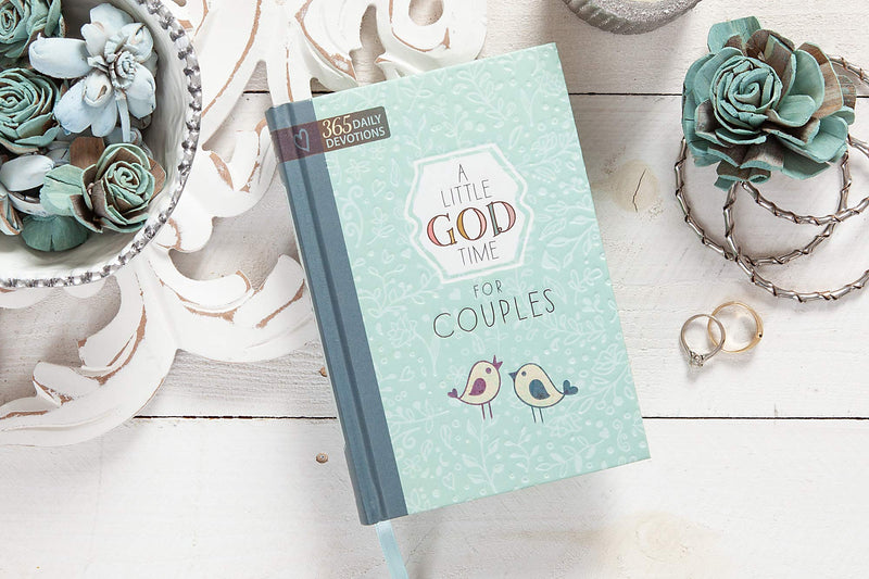 A Little God Time For Couples: 365 Daily Devotions (Hardcover)  Perfect Engagement, Wedding And Anniversary Gift For Couples