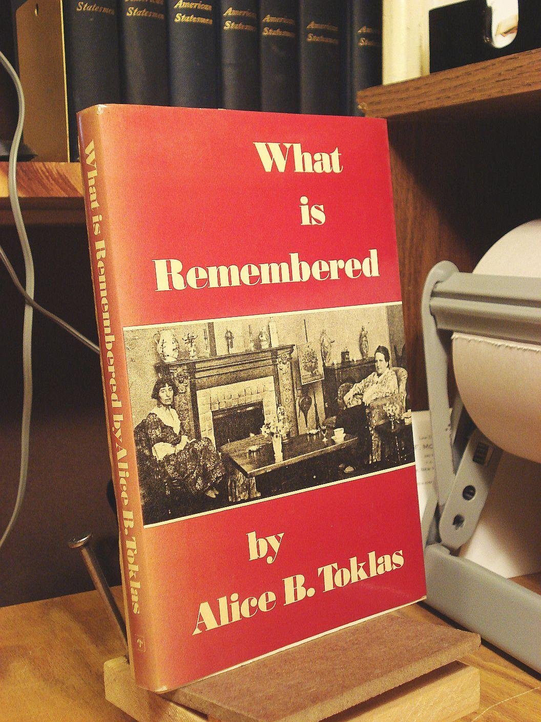What Is Remembered,Used