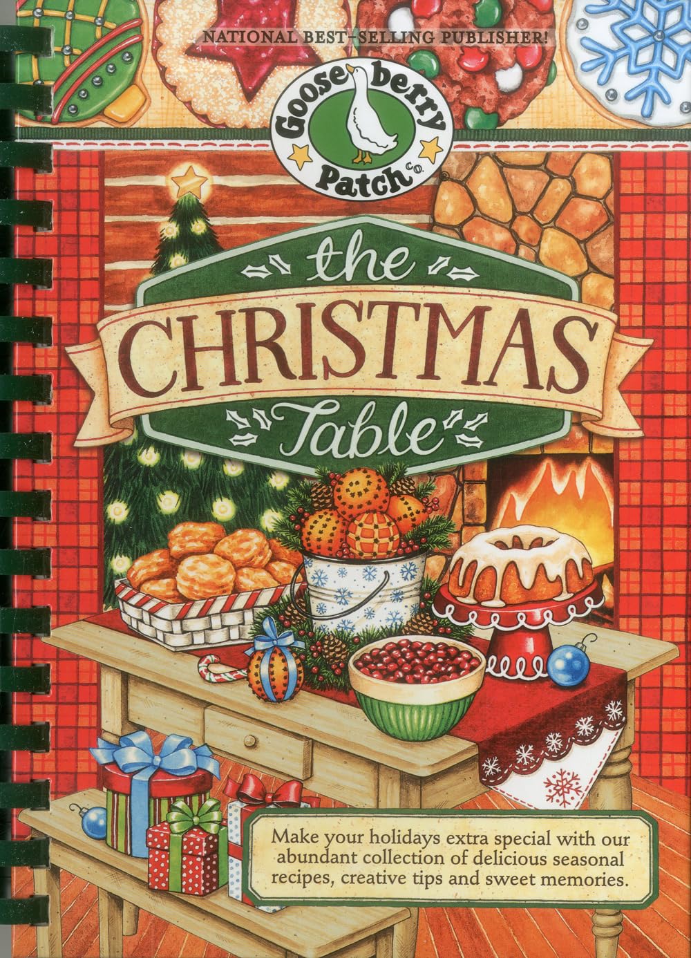 The Christmas Table: Make Your Holidays Extra Special With Our Abundant Collection of Delicious Seasonal Recipes, Creative Tips ,Used
