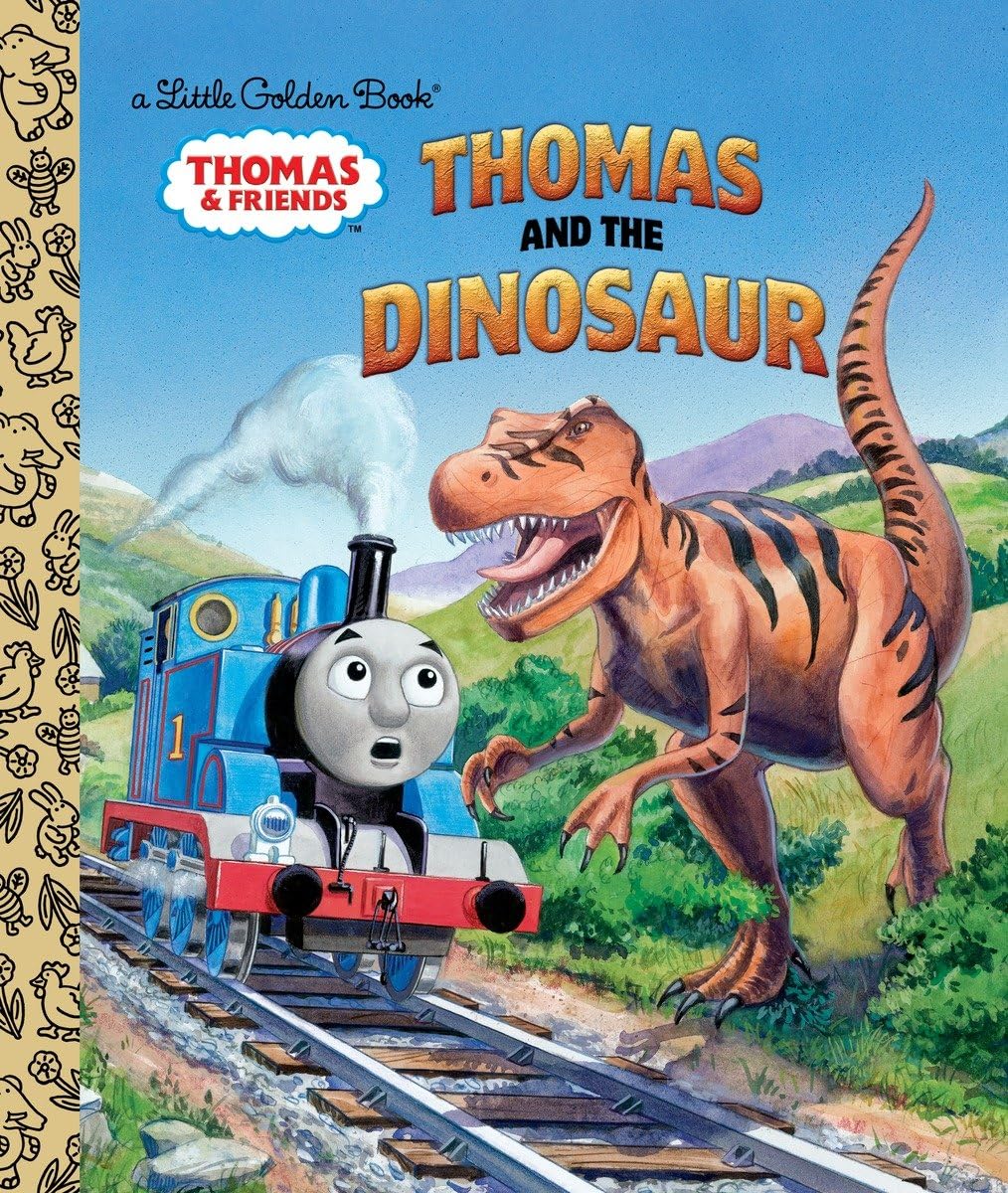 Thomas and the Dinosaur (Thomas & Friends) (Little Golden Book),New