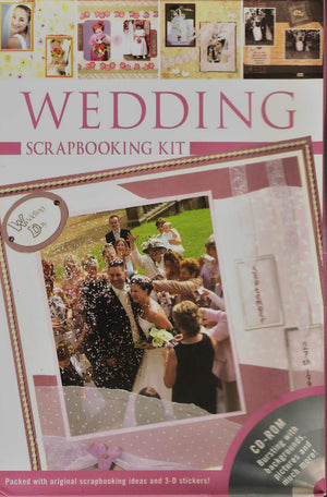 Wedding Scrapbooking Kit,Used