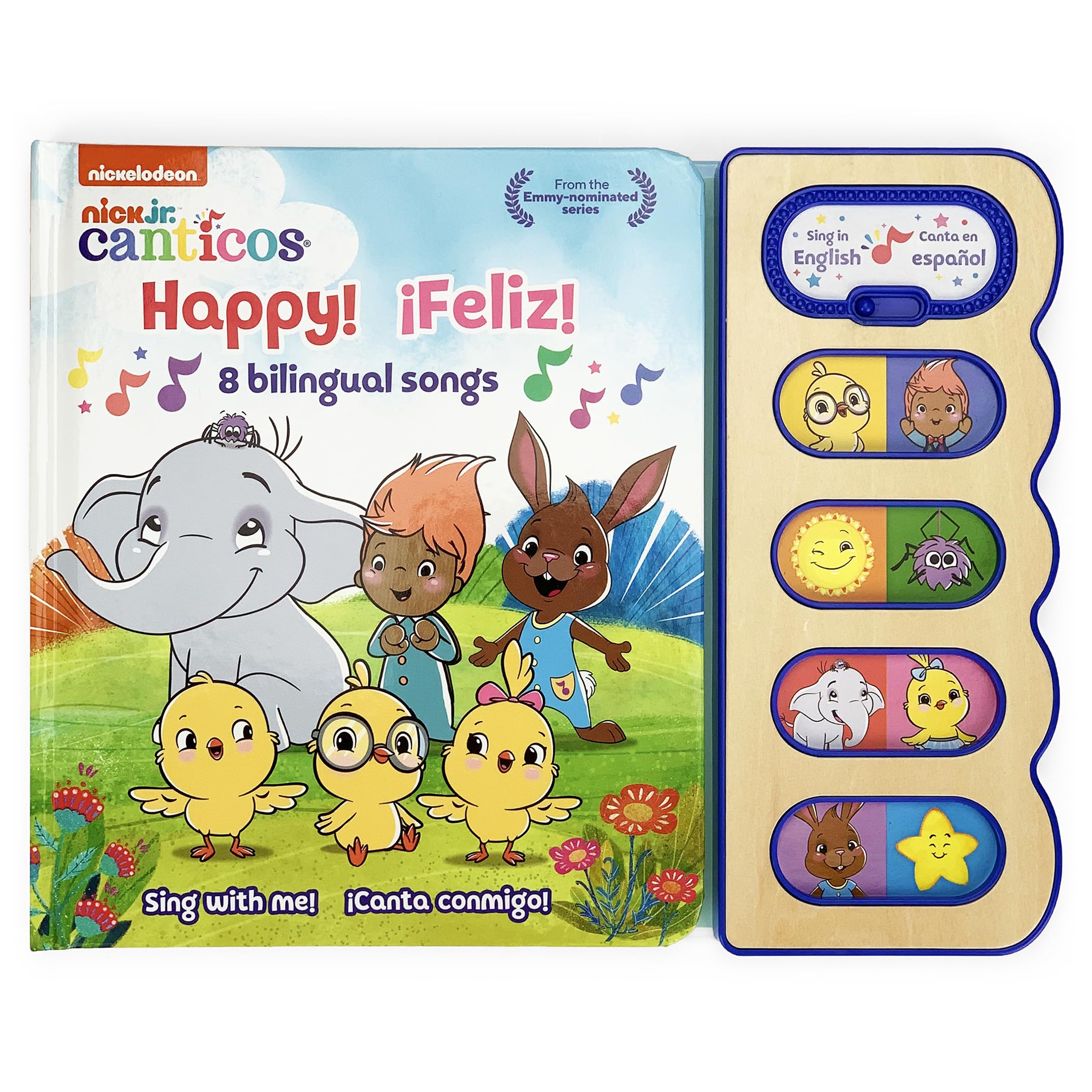 Canticos Happy! Feliz! 8 Bilingual Songs (English And Spanish Edition) (Nick Jr. Canticos)