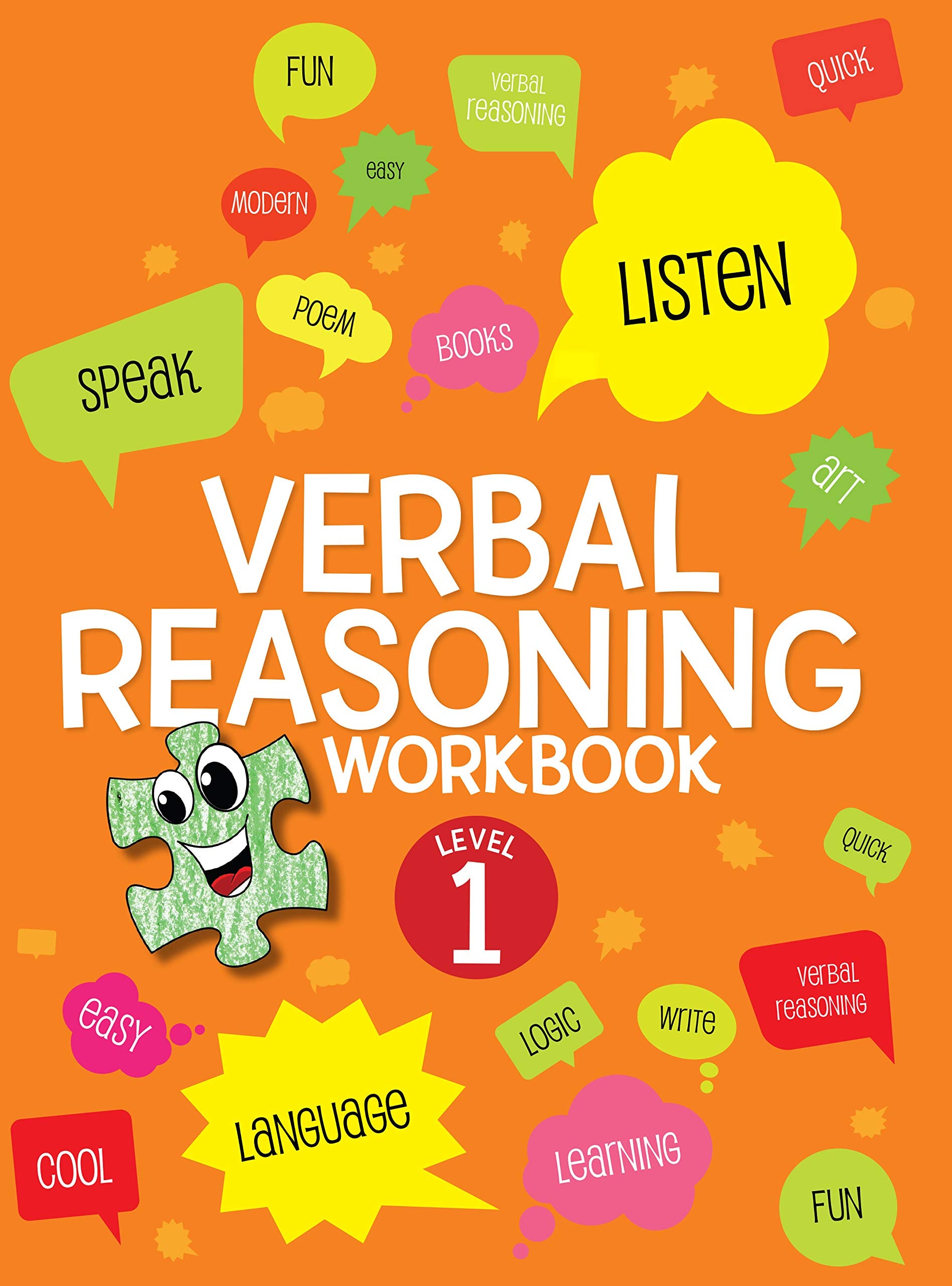 Activity Book : Verbal Reasoning Activity Workbook Grade 1