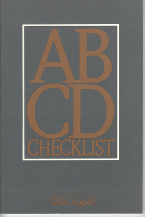The ABCD checklist,Used