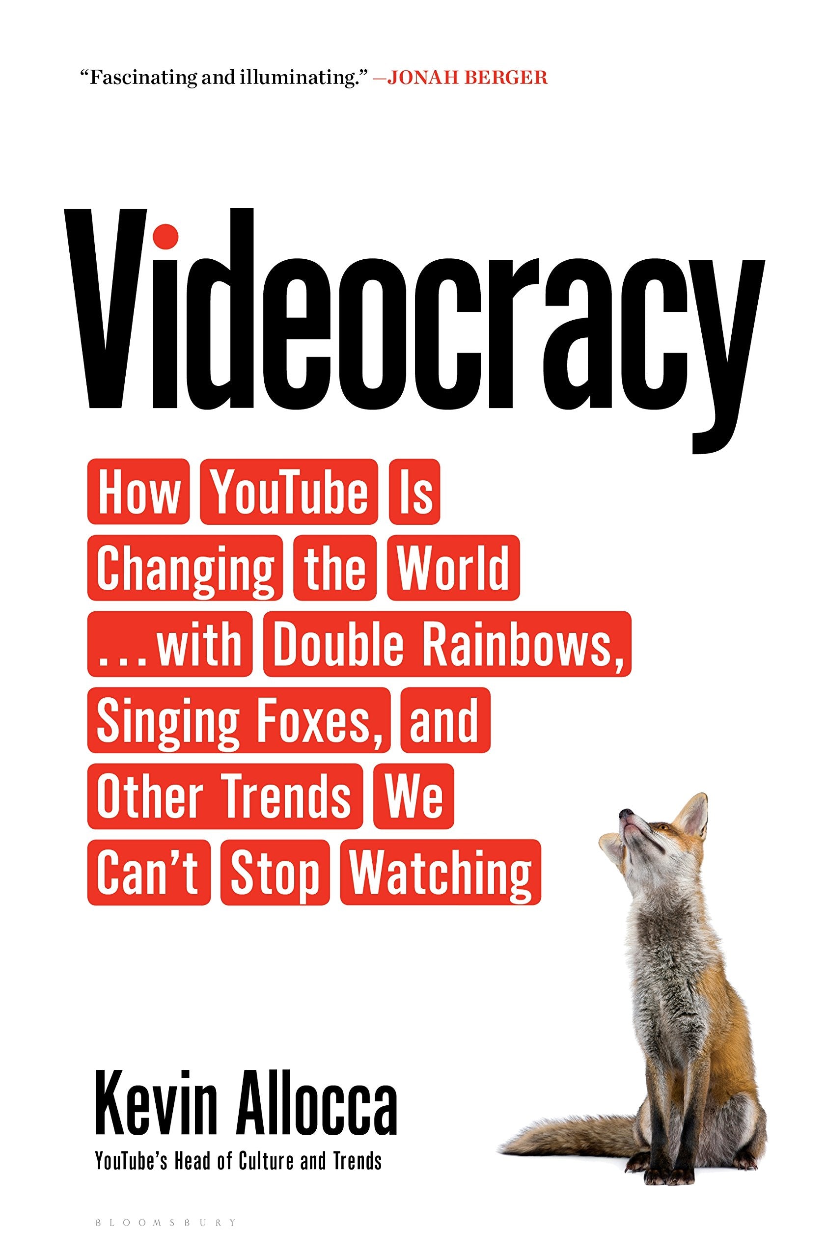 Videocracy: How YouTube Is Changing the World . . . with Double Rainbows, Singing Foxes, and Other Trends We Cant Stop Watching,Used