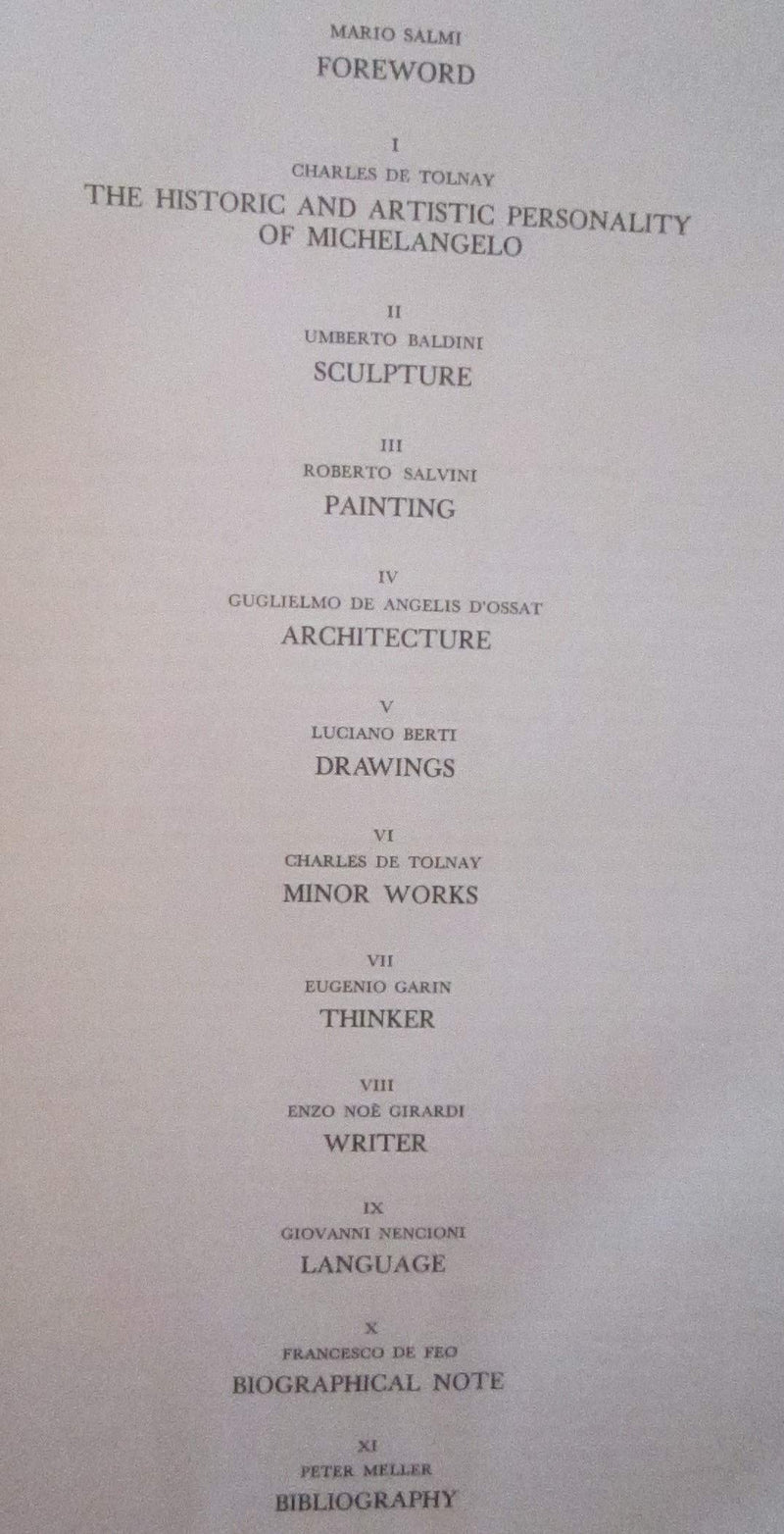The Complete Works of Michelangelo,Used