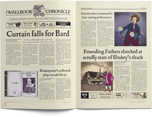 The Shakespeare Timeline Wallbook: Unfold the Complete Plays of ShakespeareOne Theater, Thirtyeight Dramas! (Timeline Wallbook,Used