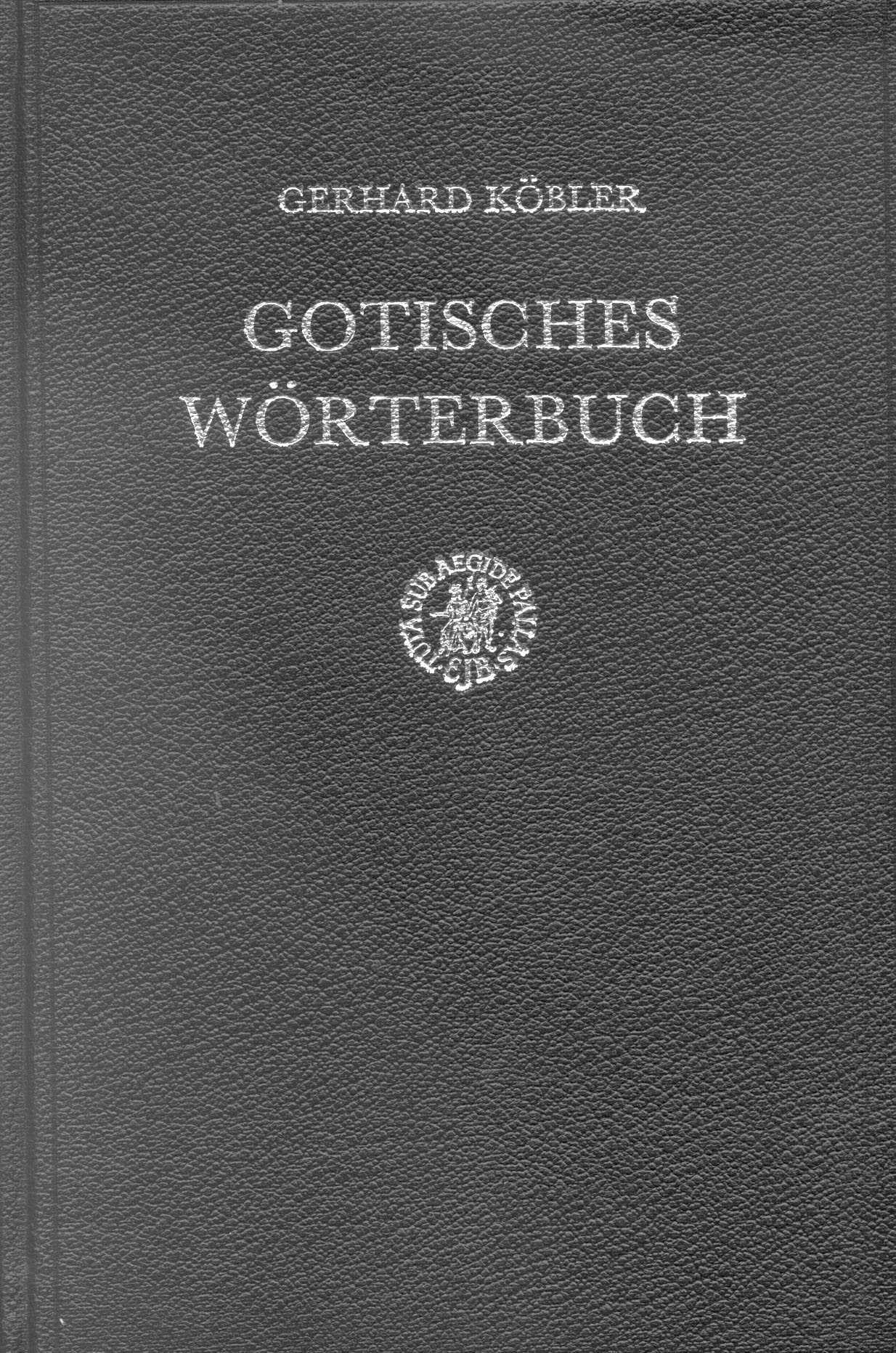 Gotisches Wrterbuch (German Edition),Used