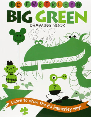 Ed Emberley's Big Green Drawing Book (Ed Emberley Drawing Books),Used