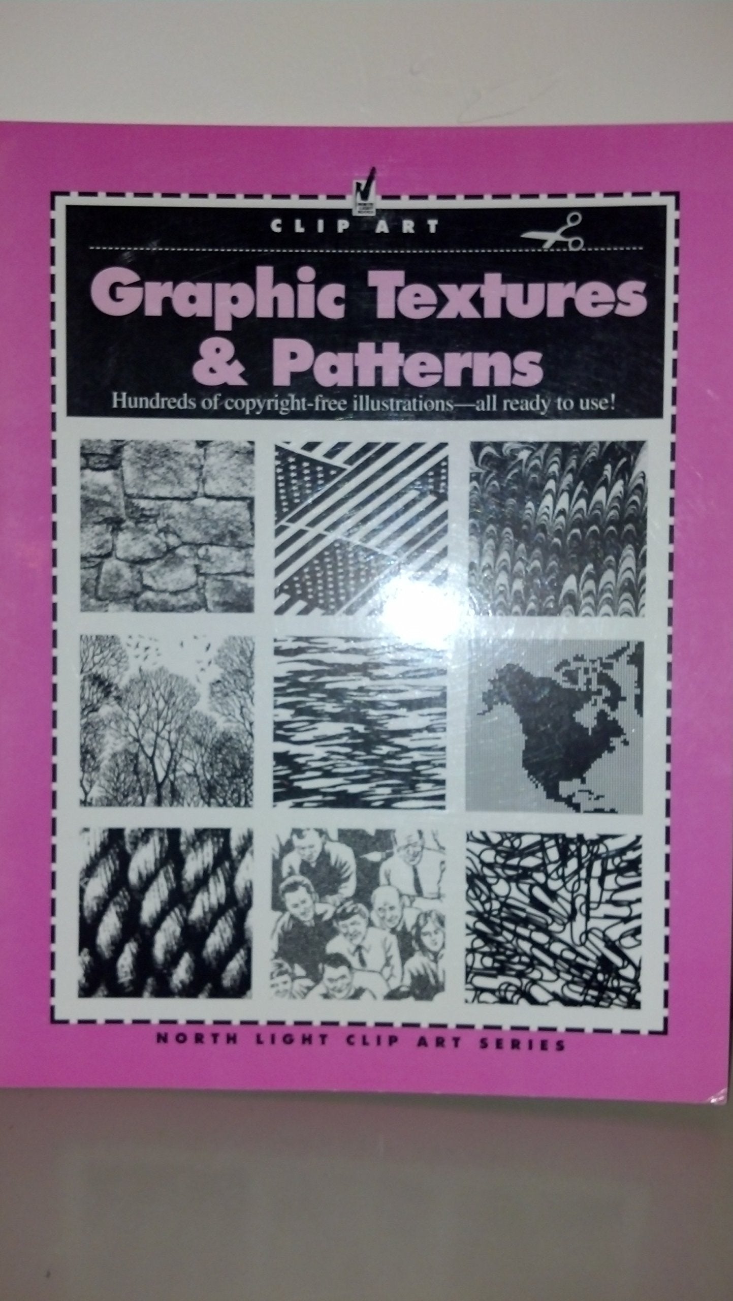Graphic Textures and Patterns (North Light Clip Art),Used