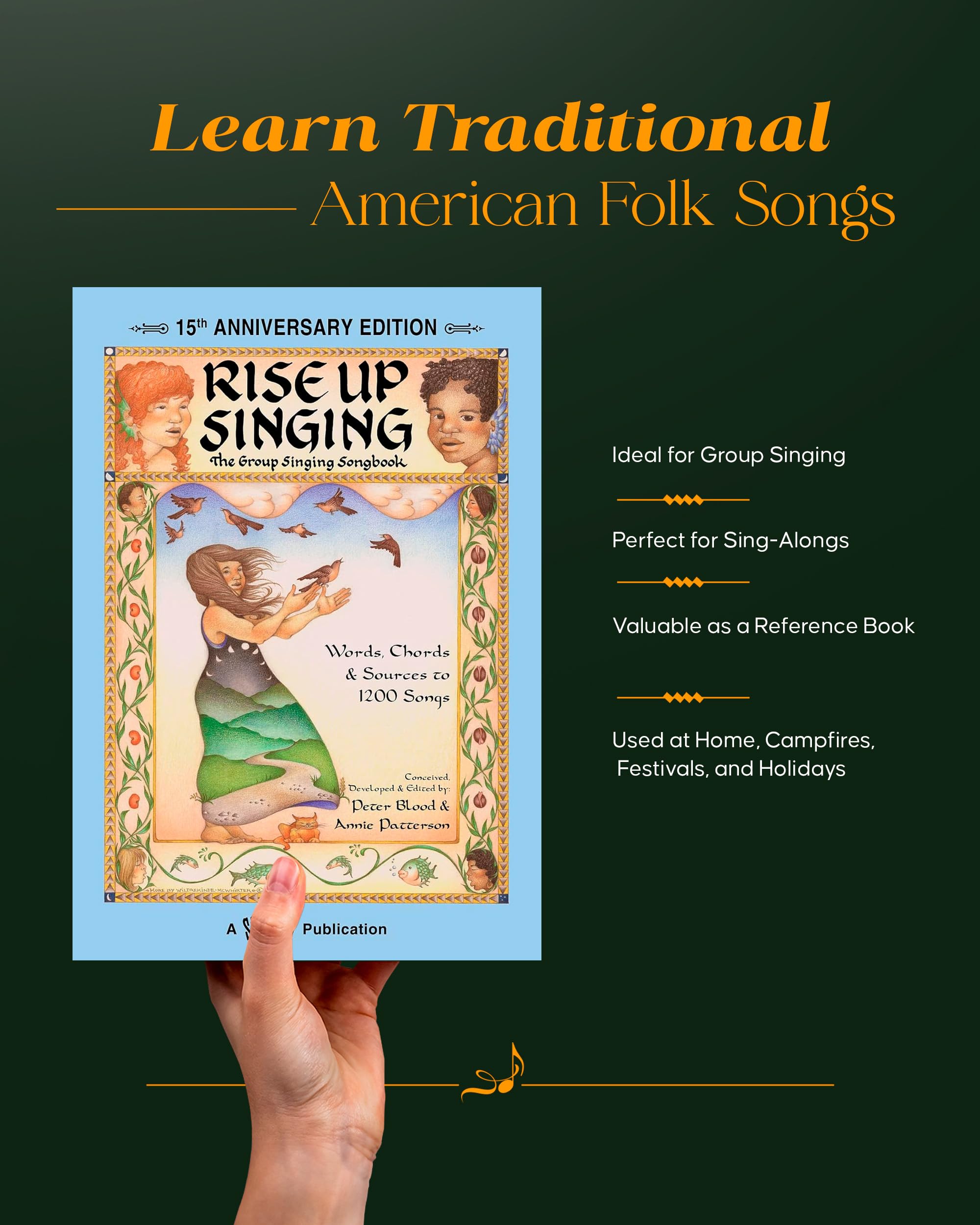 Rise Up Singing: The Group Singing Songbook (15th Anniversary Edition),New