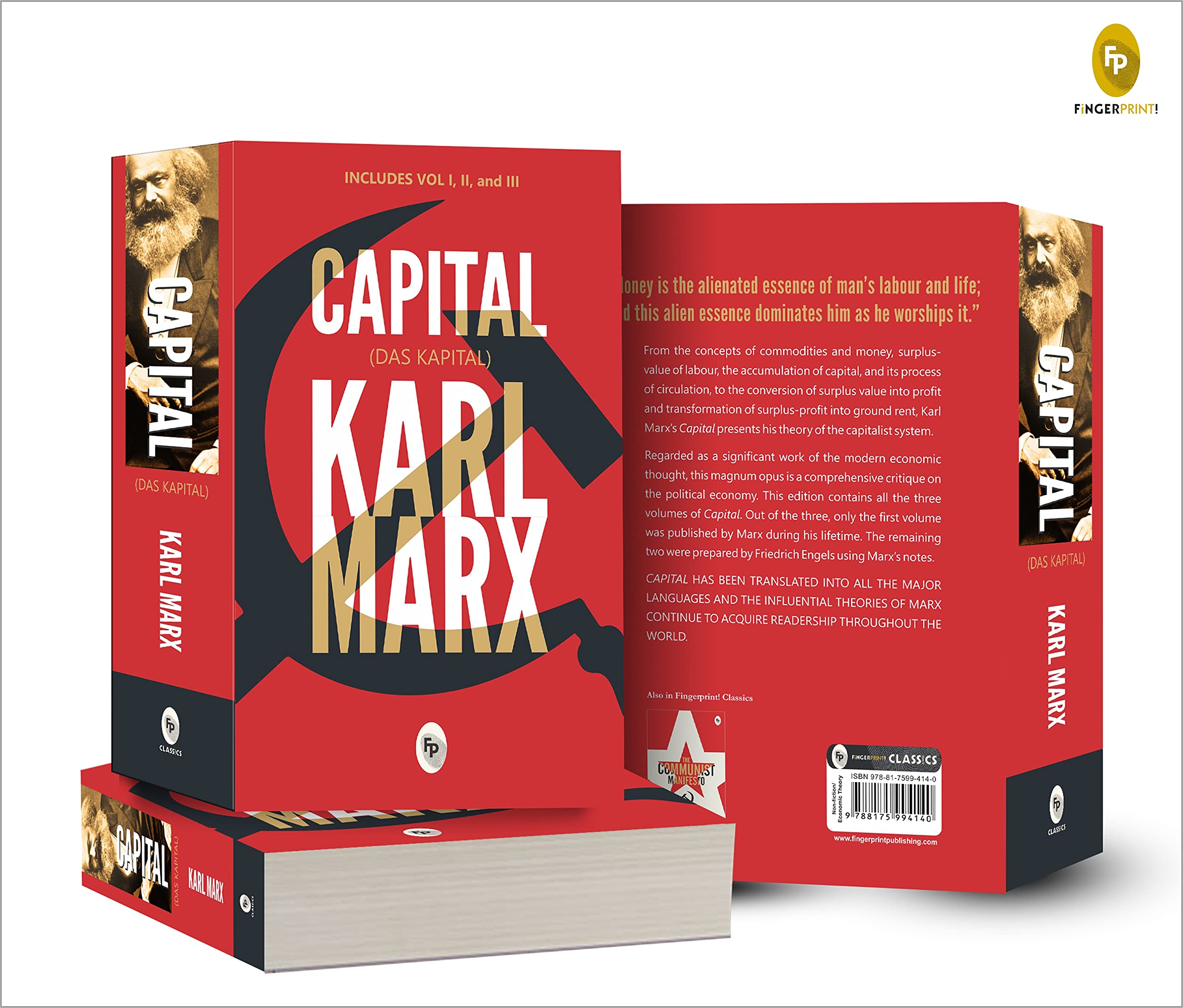 Capital (Das Capital): Includes Vol.1,2,3,New