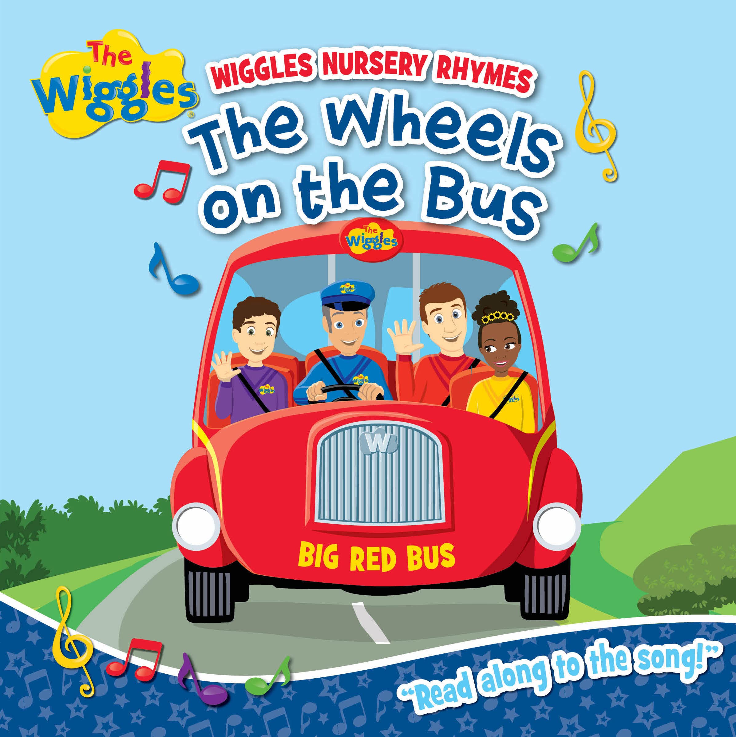 The Wheels On The Bus Lyric Board Book: Wiggles Nursery Rhymes (The Wiggles),Used