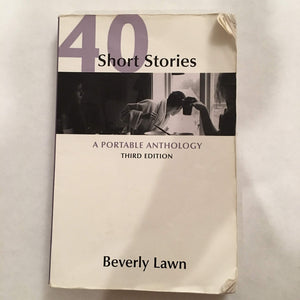 40 Short Stories: A Portable Anthology,Used