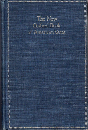 The New Oxford Book of American Verse (Oxford Books of Verse),Used