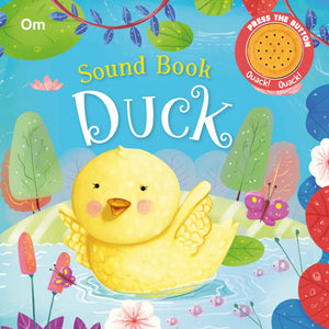 Duck Sound Board Book For Children: Press & Quack Along | Fun Duck Sounds With Colorful Farm Scenes | Interactive Animal Sound Adventure | First Nature Learning Book For Little Hands - Touch, Feel, Learn