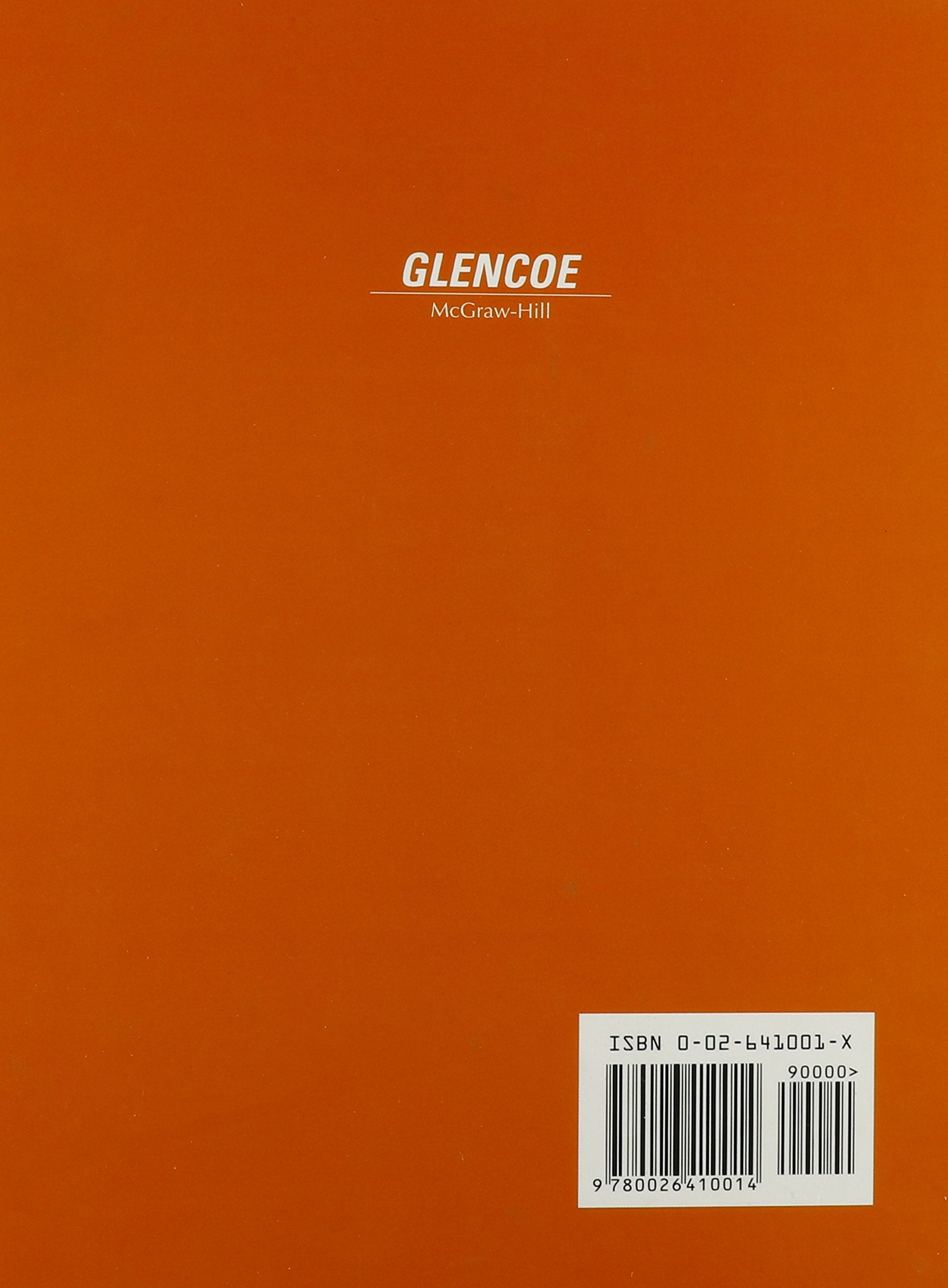 Bienvenidos: Glencoe Spanish 1