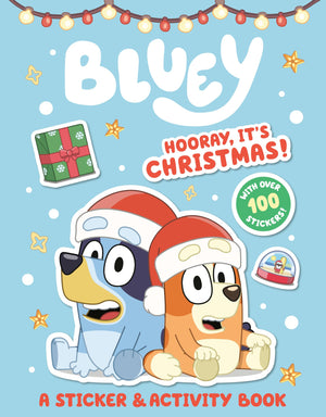 Bluey: Hooray, It'S Christmas!: A Sticker & Activity Book,New
