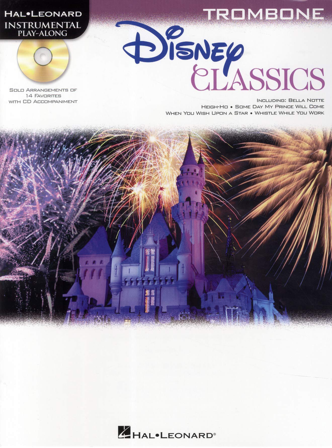 Disney Classics: For Trombone Instrumental Playalong Pack,New