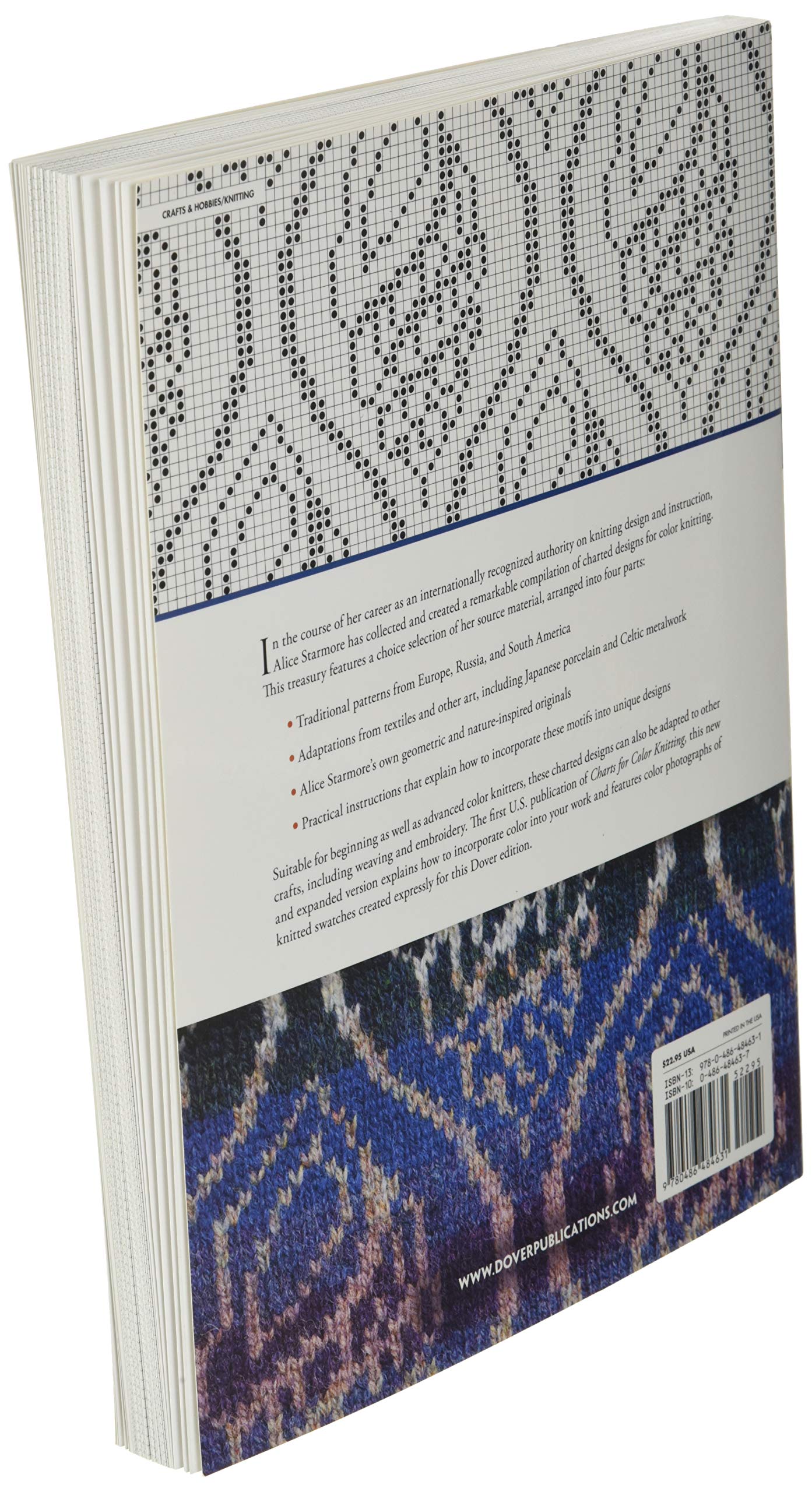 Alice Starmore'S Charts For Color Knitting: New And Expanded Edition (Dover Knitting, Crochet, Tatting, Lace)