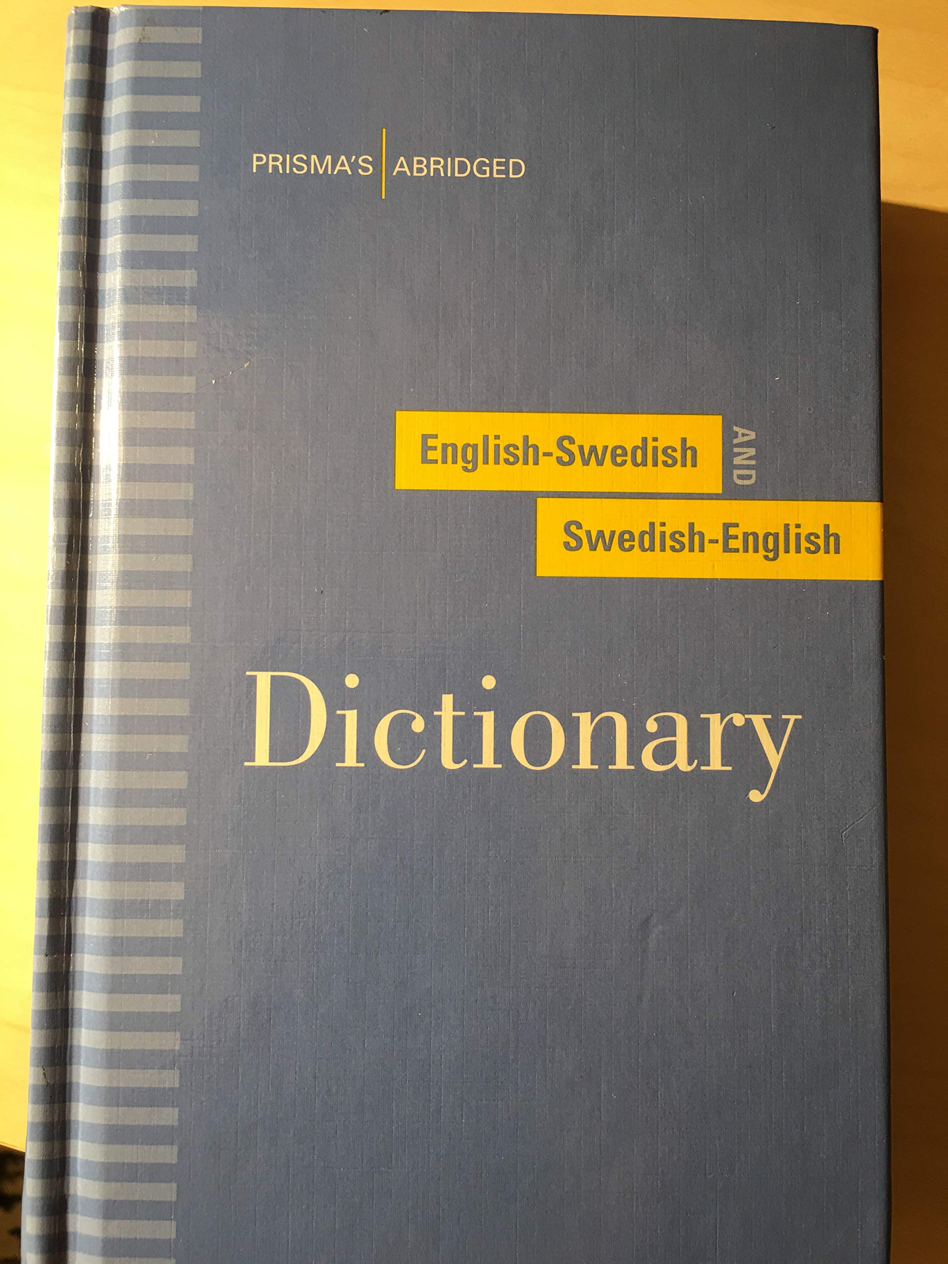 Prismas Abridged Englishswedish And Swedishenglish Dictionary (English And Swedish Edition),New