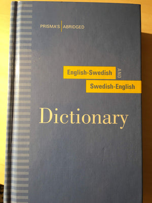 Prismas Abridged Englishswedish And Swedishenglish Dictionary (English And Swedish Edition),New