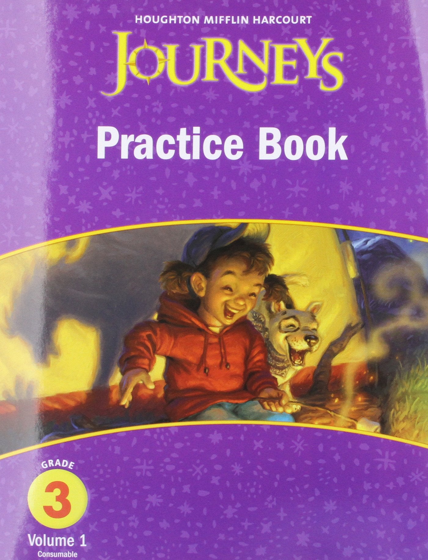 Journeys, Grade 3 Practice Book, Volume 1, Consumable: Houghton Mifflin Journeys (Hmr Journeys/Medallions/Portals 201012),New