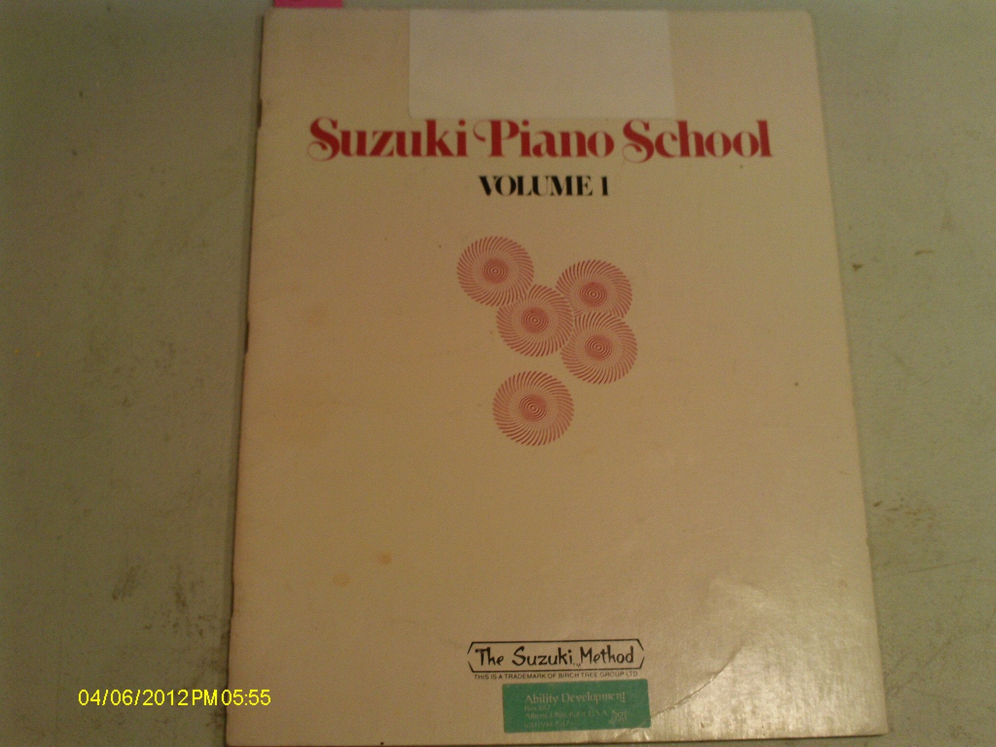 Suzuki Piano School,New