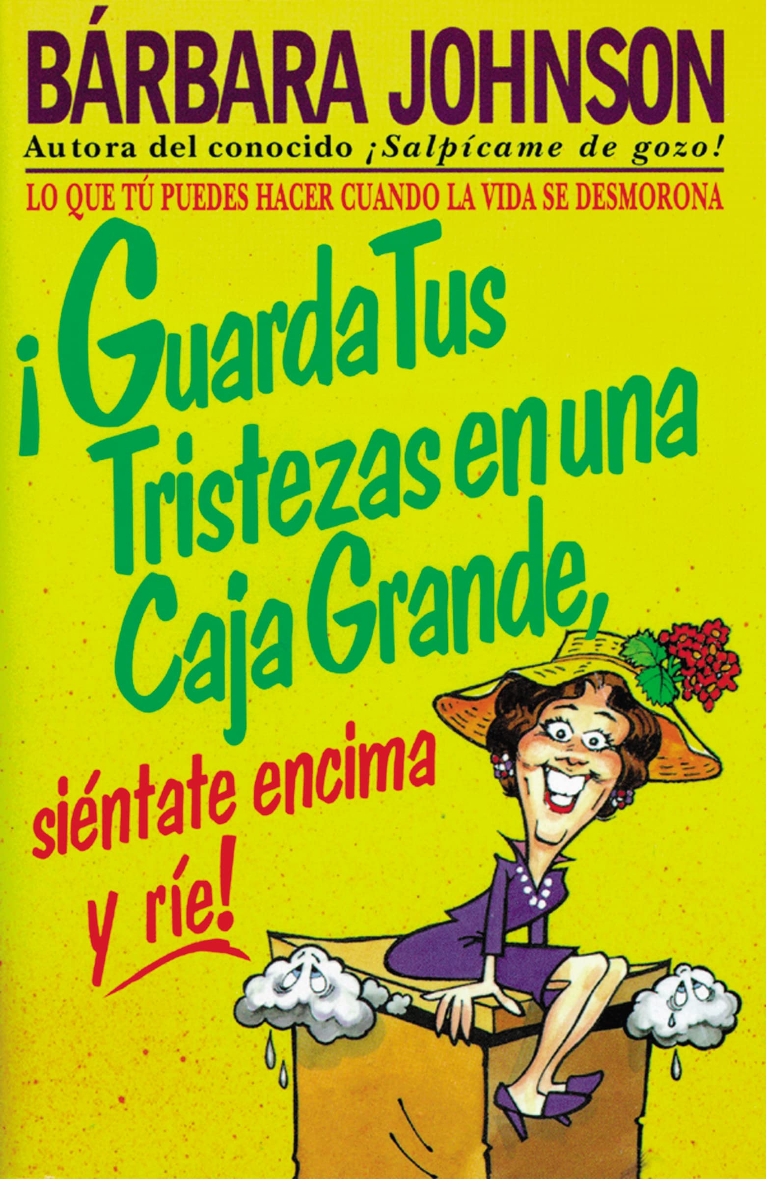 Guarda tus tristezas en una caja grande, sintate encima y re!,Used