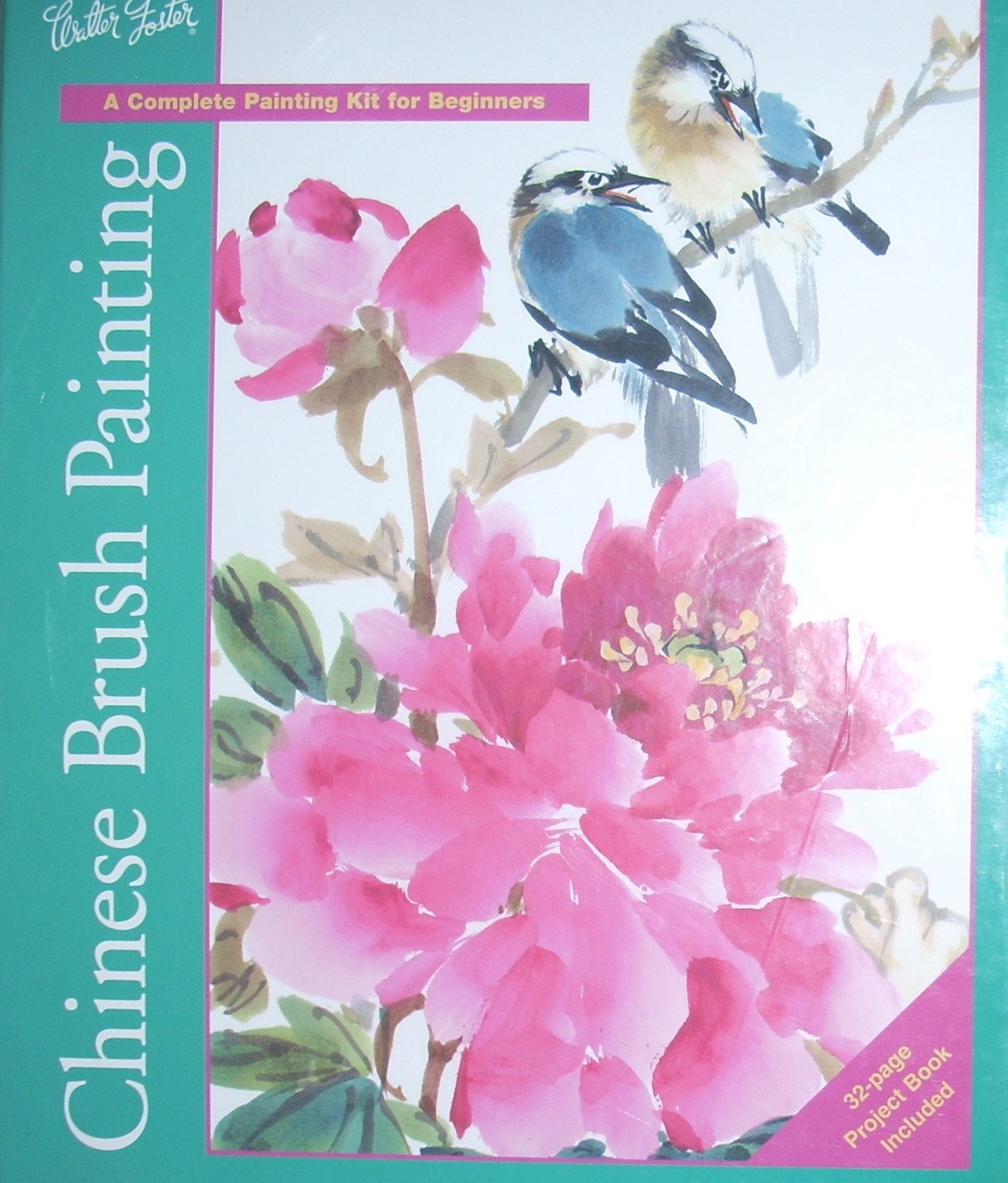 Chinese Brush Painting Kit: StepbyStep Project Book (Walter Foster Painting Kits),Used