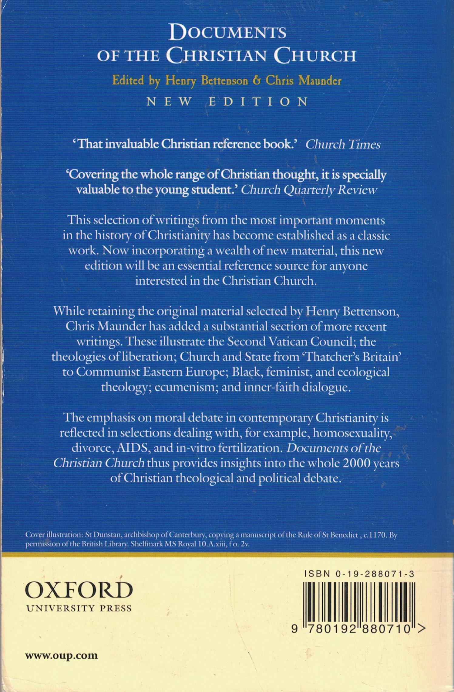 Documents Of The Christian Church