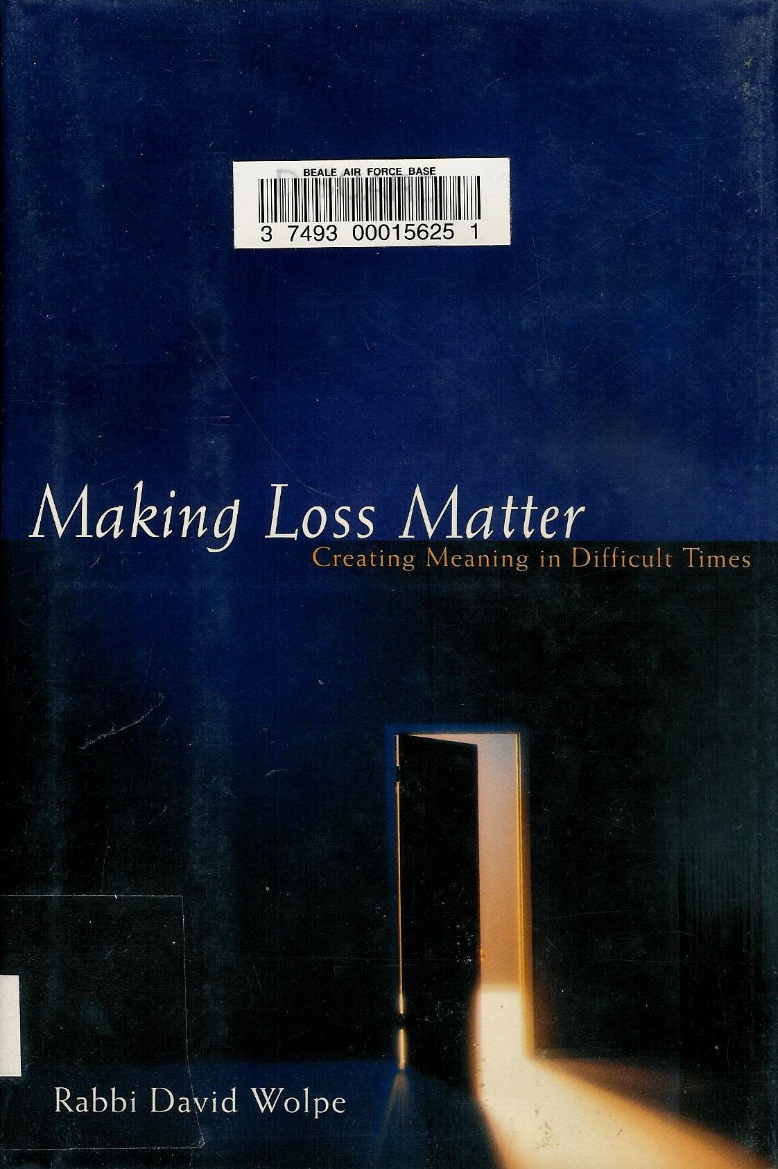Making Loss Matter: Creating Meaning in Difficult Times,Used
