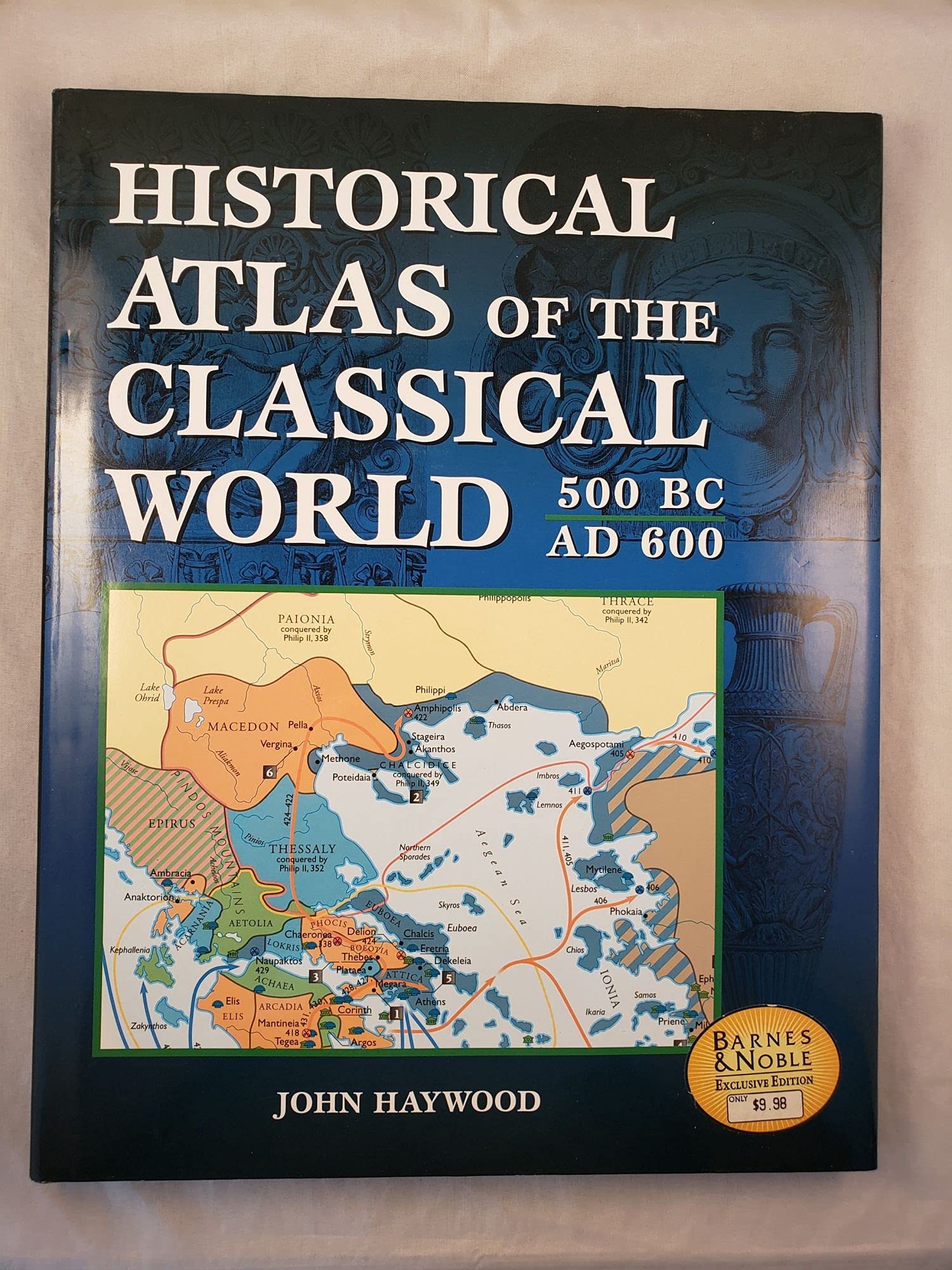 Historical Atlas of the Classical World 500 BC  AD 600