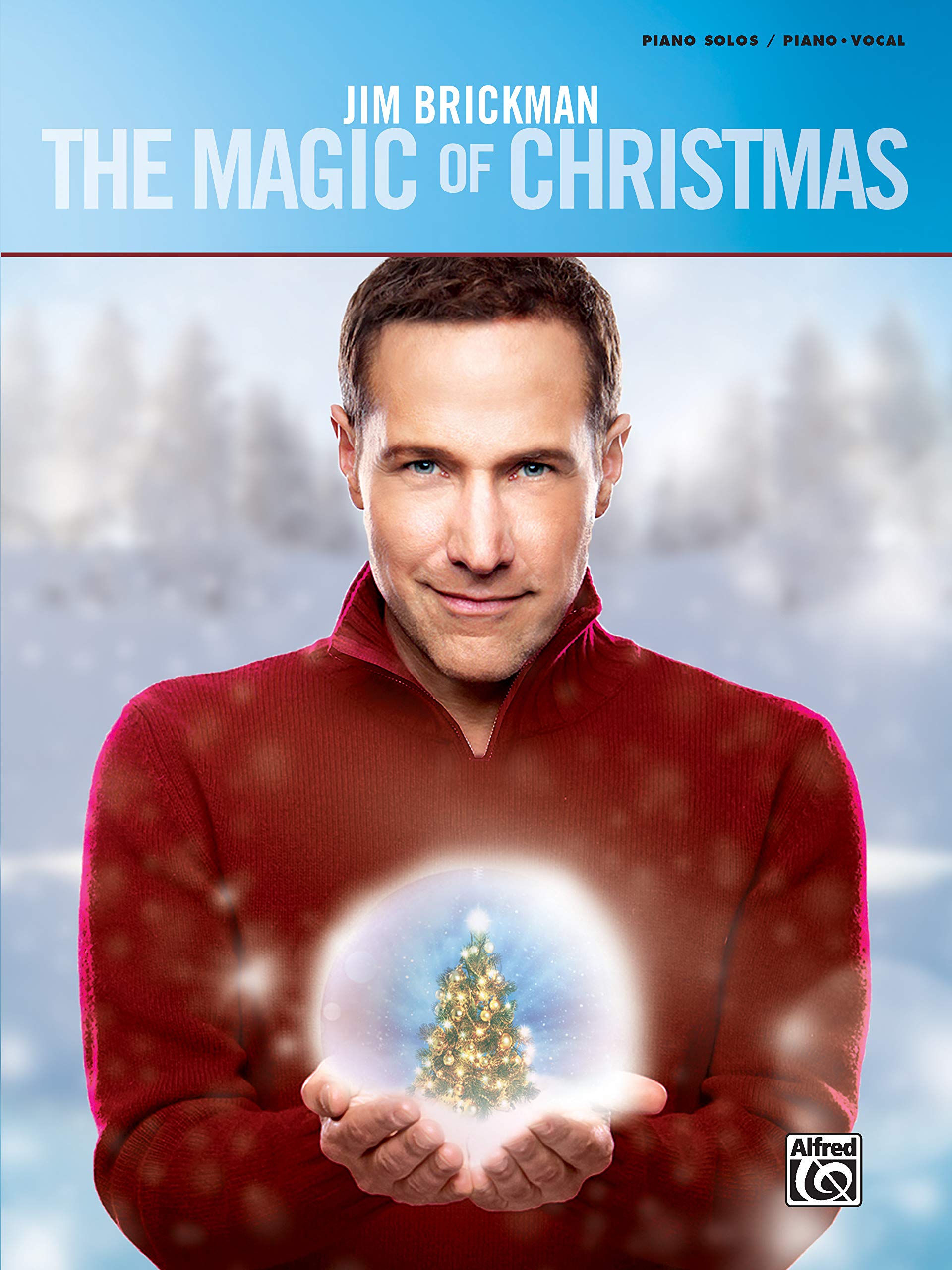 Jim Brickman  The Magic of Christmas: Piano Solo & Piano/Vocal,Used
