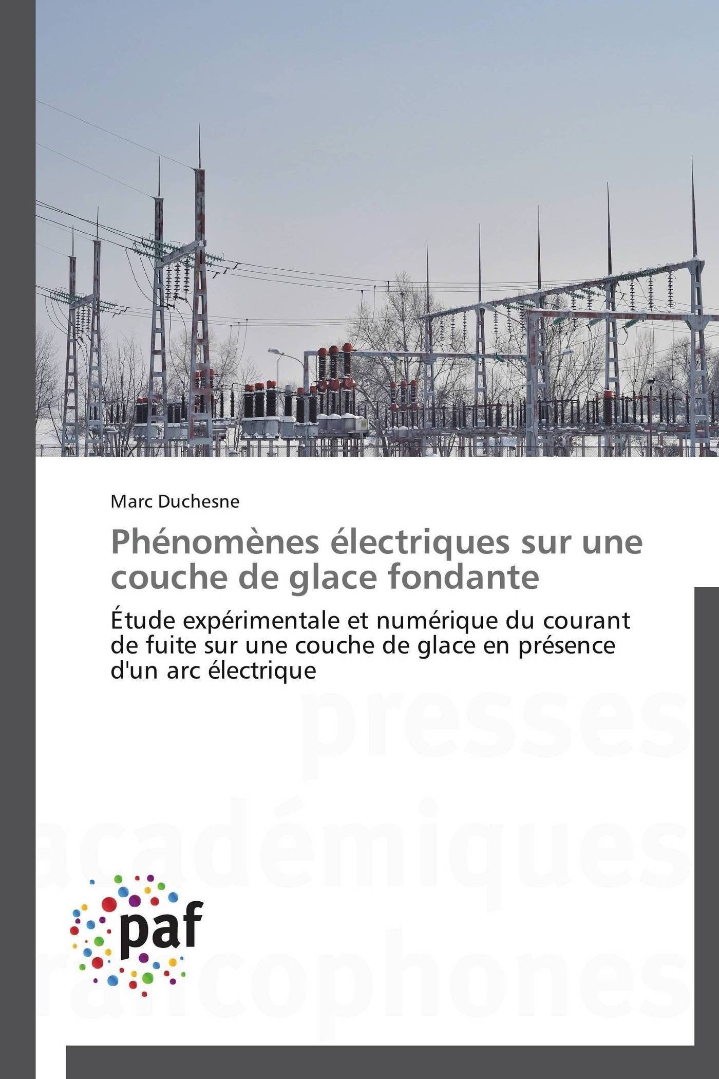 Phnomnes lectriques sur une couche de glace fondante: tude exprimentale et numrique du courant de fuite sur une couche,Used