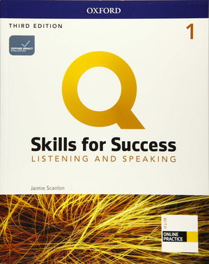Q Skills For Success Listening & Speaking, 1St Level 3Rd Edition Student Book And Iq Online Access
