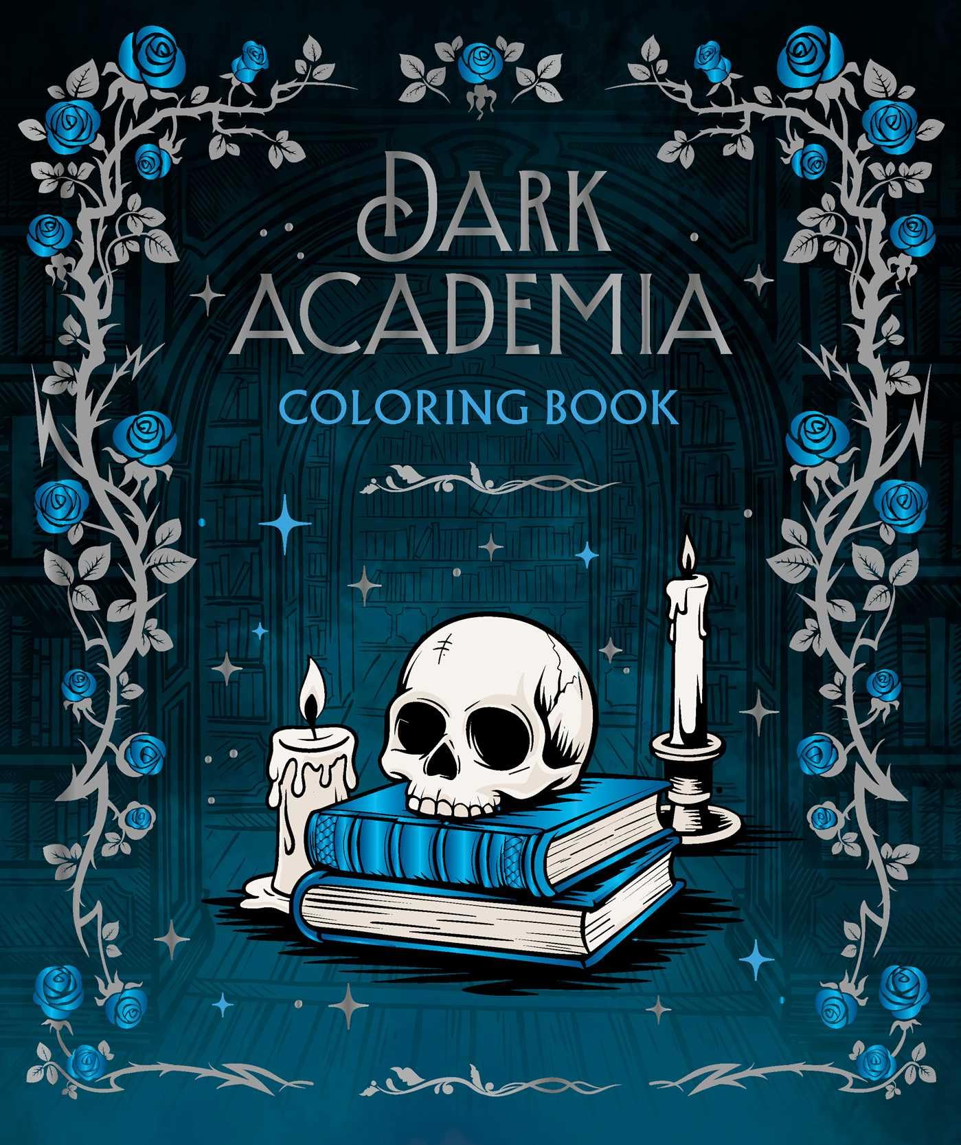 Dark Academia Coloring Book (Rockpool Coloring)