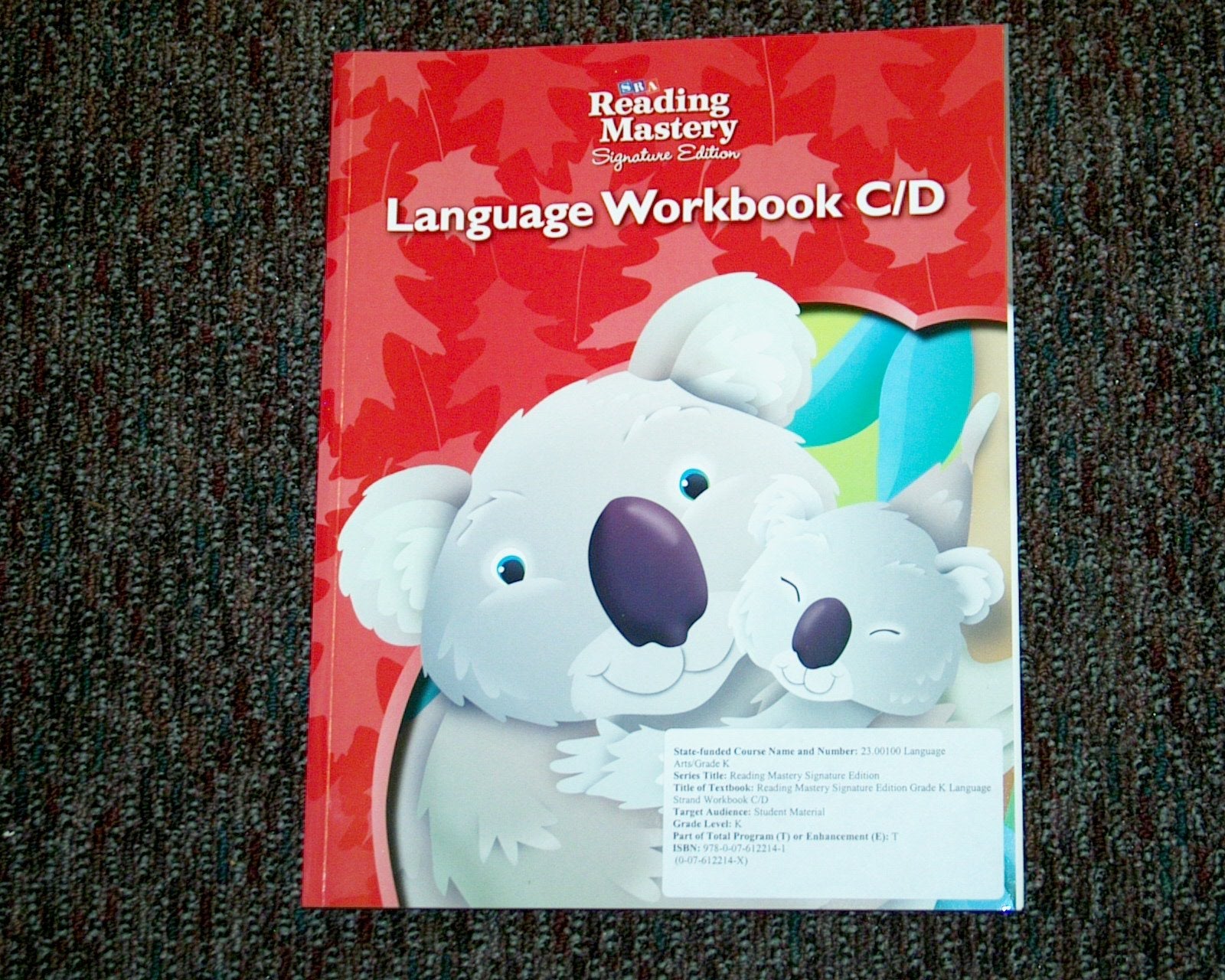 Reading Mastery Language Arts Strand Grade K, Workbook C & D (READING MASTERY LEVEL VI),Used