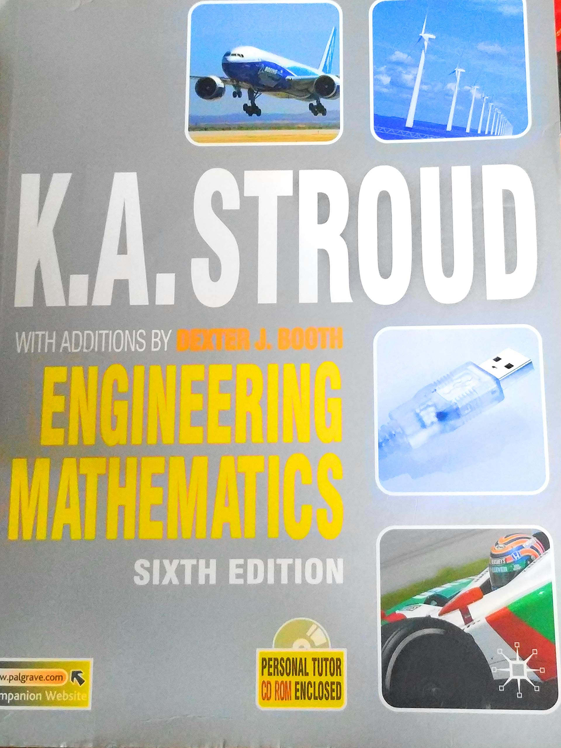 Engineering Mathematics 6th Revised edition by K. A. Stroud (2007) Paperback,Used