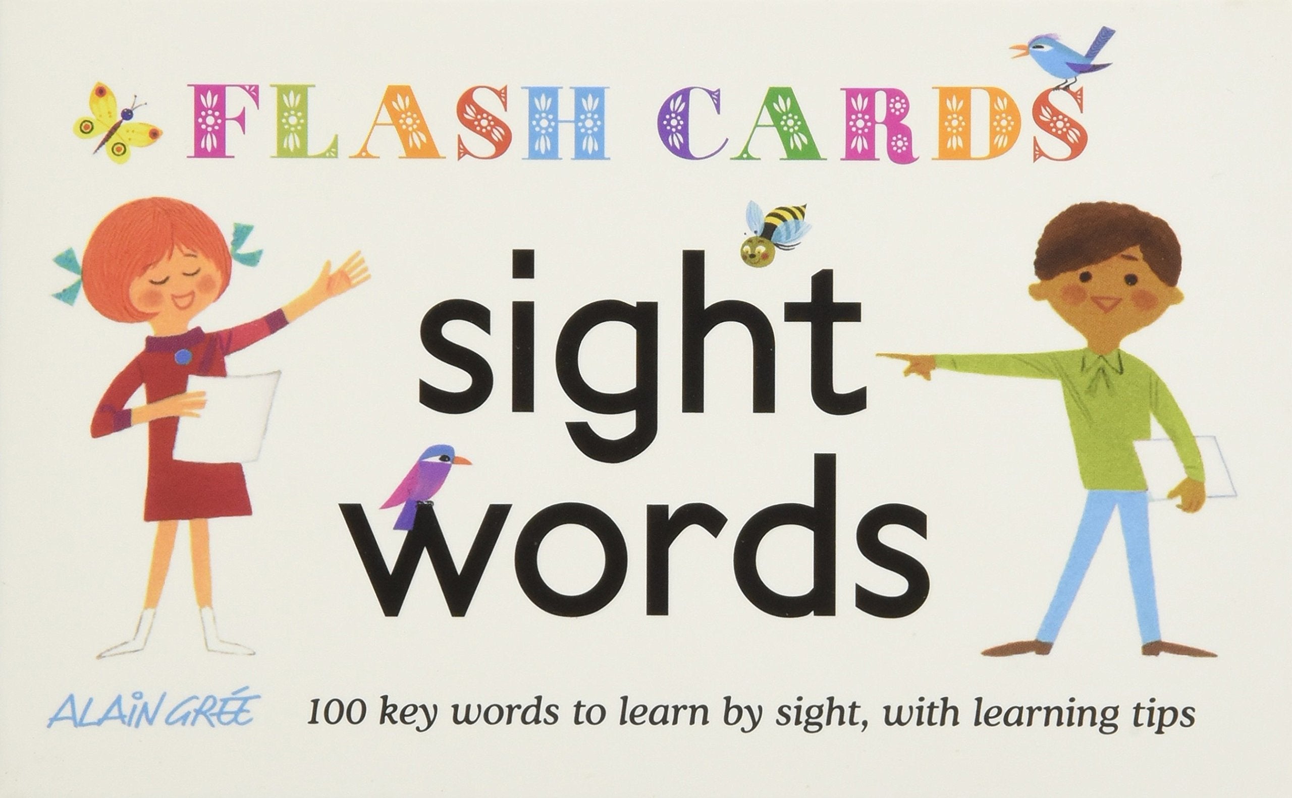 Sight Words  Flash Cards: 100 Key Words to Learn by Sight, with Learning Tips,Used