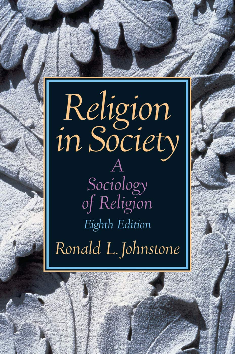 Religion in Society: A Sociology of Religion,Used