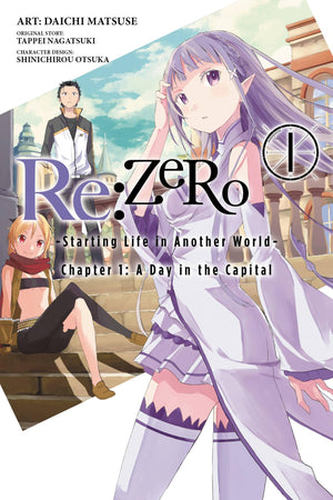 Re:Zero, Vol. 1  Manga: Starting Life In Another World (Re:Zero Starting Life In Another World, Chapter 1: A Day In The Cap,New