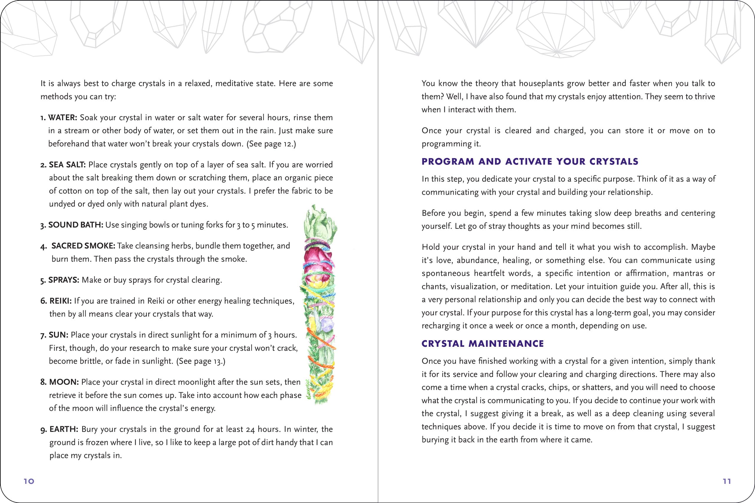 Crystals Journal: Integrate The Healing Powers Of Crystals Into Your Life