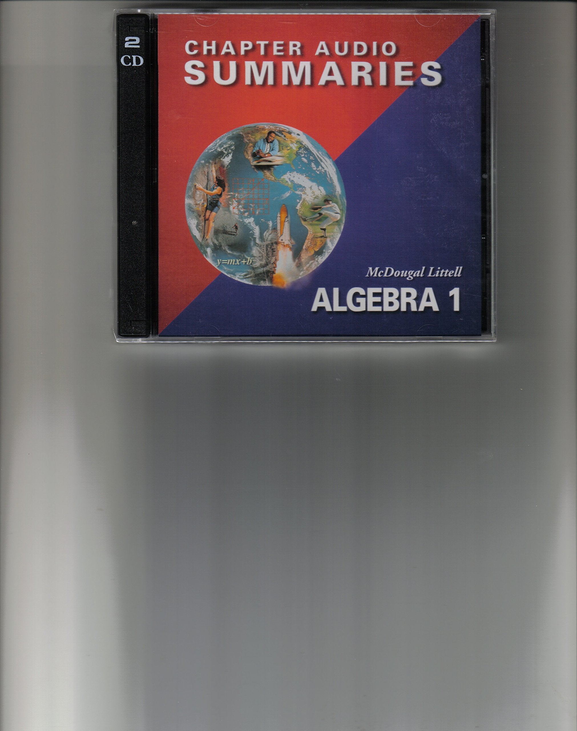 Algebra 1 Chapter Audio Summaries Cd (Mcdougal Littell High School Math),Used