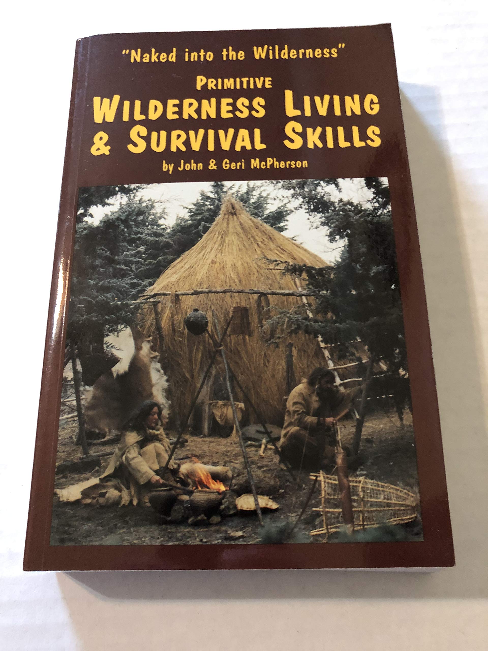Primitive Wilderness Living & Survival Skills: Naked into the Wilderness,Used