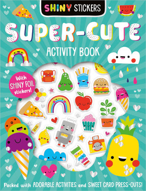 Shiny Stickers Supercute Activity Book,Used