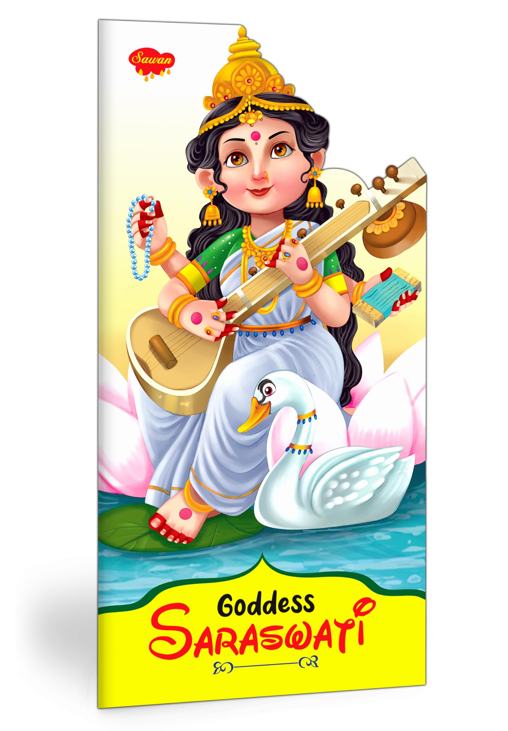 Goddess Saraswati Kids Book, Sawan