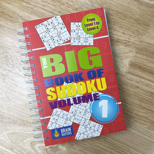 Big Book of Sudoku: Over 500 Puzzles & Solutions, Easy to Hard Puzzles for Adults (Brain Busters),Used